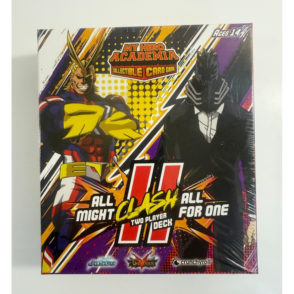 My Hero Academia 2-Player Rival Box All Might VS All For One Sealed NEW